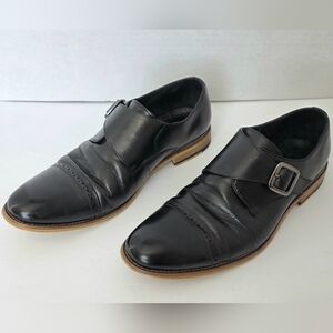 Stacie Adams Men's Cap Toe Monk Strap Dress Shoes Size 9